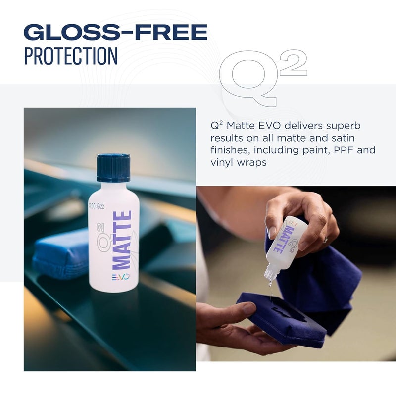 Gyeon Matte EVO Light Kit Ceramic Coating for Matte and Satin finishes Hydrophobic Paint sealant UV Chemical Protection enhances Color Depth Without Gloss adds Lasting Matte Protection - Image 4